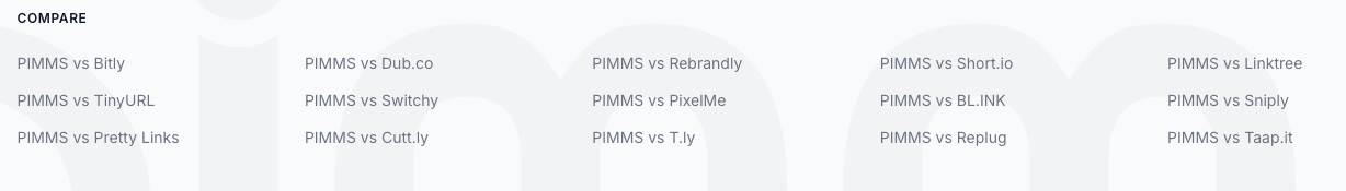 Comparateur PIMMS vs Taap.it